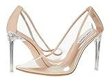 Steve Madden Women's Tamper Pump, Clear, 7.5 | Amazon (US)