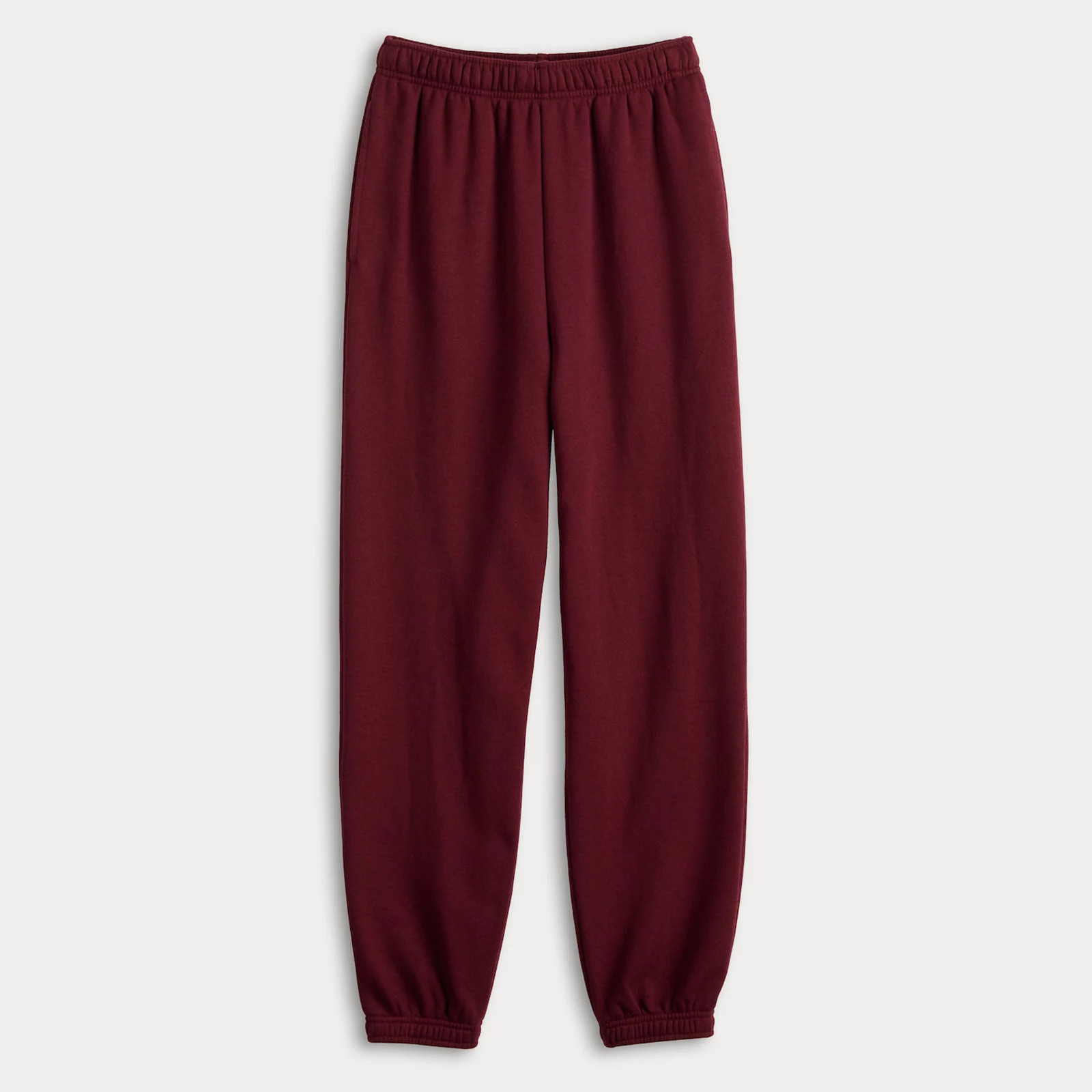 Juniors' SO® Foldover Fleece Jogger Pants | Kohl's