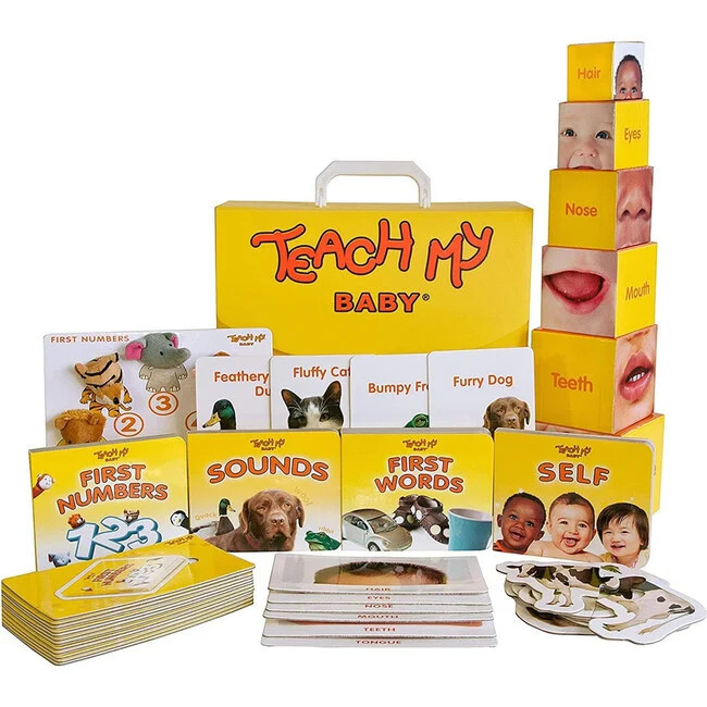 Teach My: Learning Kit - Baby - Screen Free Set Book - Kids Toys | Teach My USA from Maisonette | Maisonette
