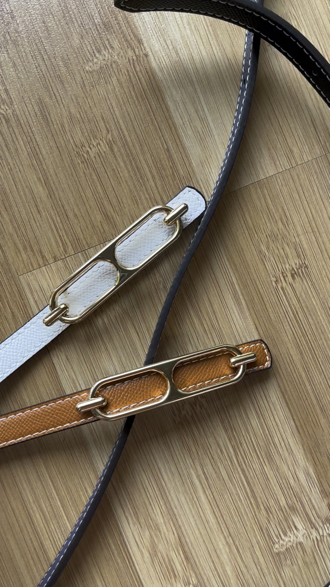 Some great Amazon finds: these double-sided belts. 
Reversible belt

#LTKfindsunder50 #LTKstyletip