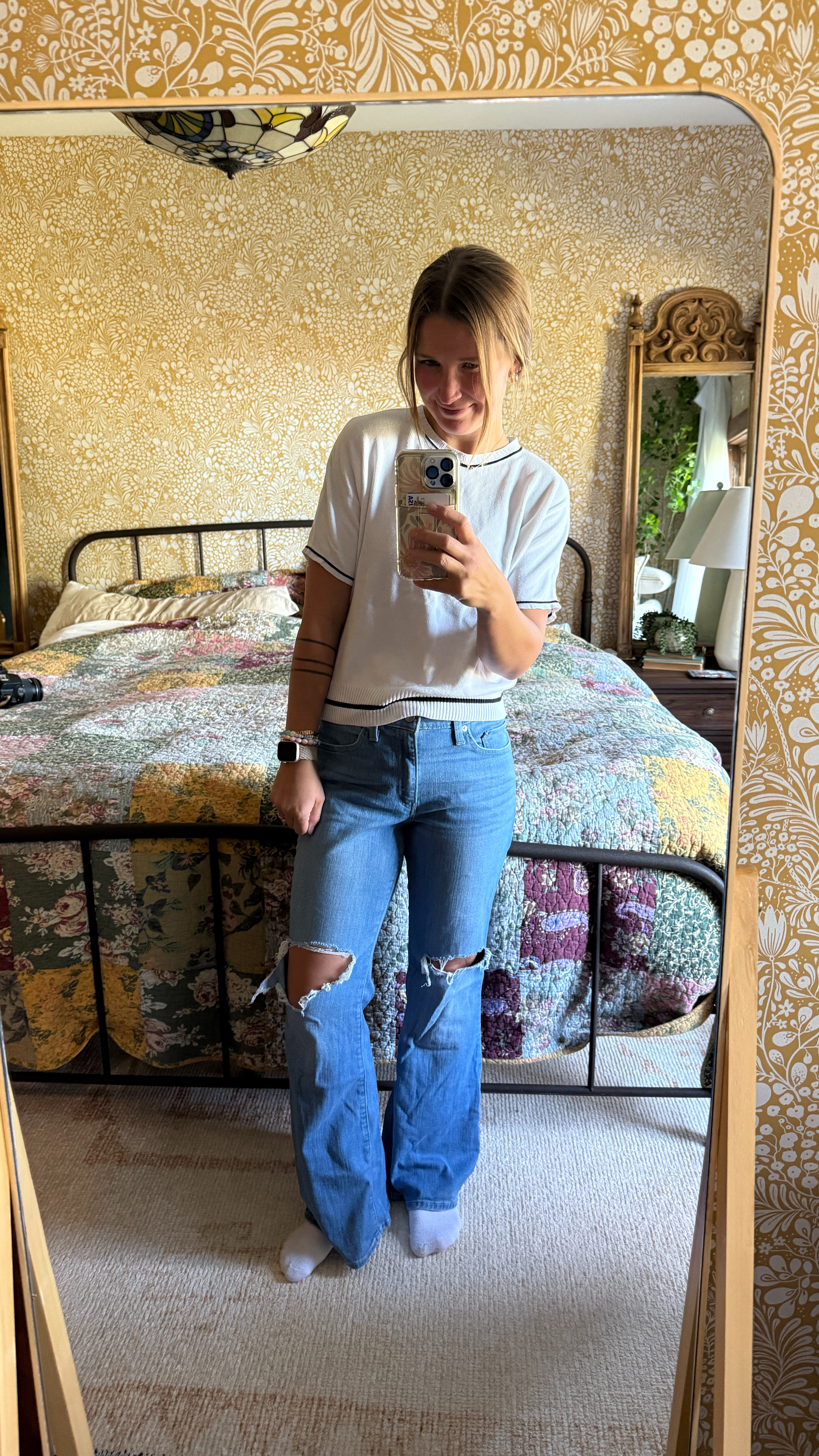  

 Been loving this shirt! 

#LTKPetite #LTKmomlife