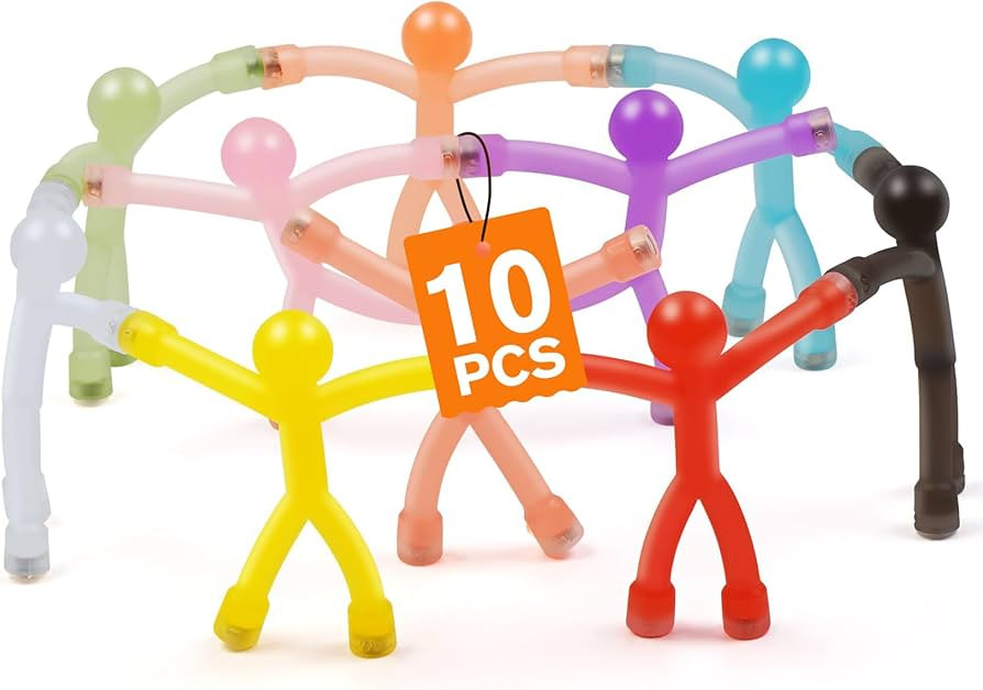10 Pack Magnetic People for Adults, Decorative Refrigerator Magnets, Creative Magnet Set for Lock... | Amazon (US)