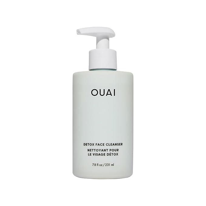 OUAI Detox Facial Cleanser - Deep Cleansing Face Wash with Glycolic Acid, Niacinamide & PHA - Rem... | Amazon (US)
