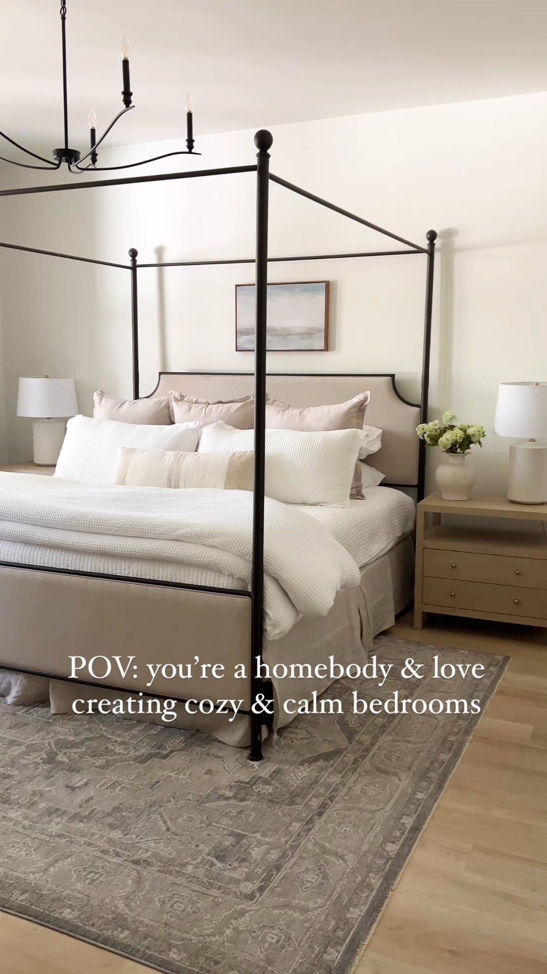 Looove a cozy bedroom! 😍 From this cozy canopy bed to velvety pinch pleat curtains, layered bedding and a soft rug. 



Bedroom inspo 
Bedroom design 
Bedroom ideas 
Bedroom decor 
Bedding 
Primary bedroom 
Bedroom must haves 
Amazon finds #LTKSummerEdit 

#LTKHome #LTKStyleTip