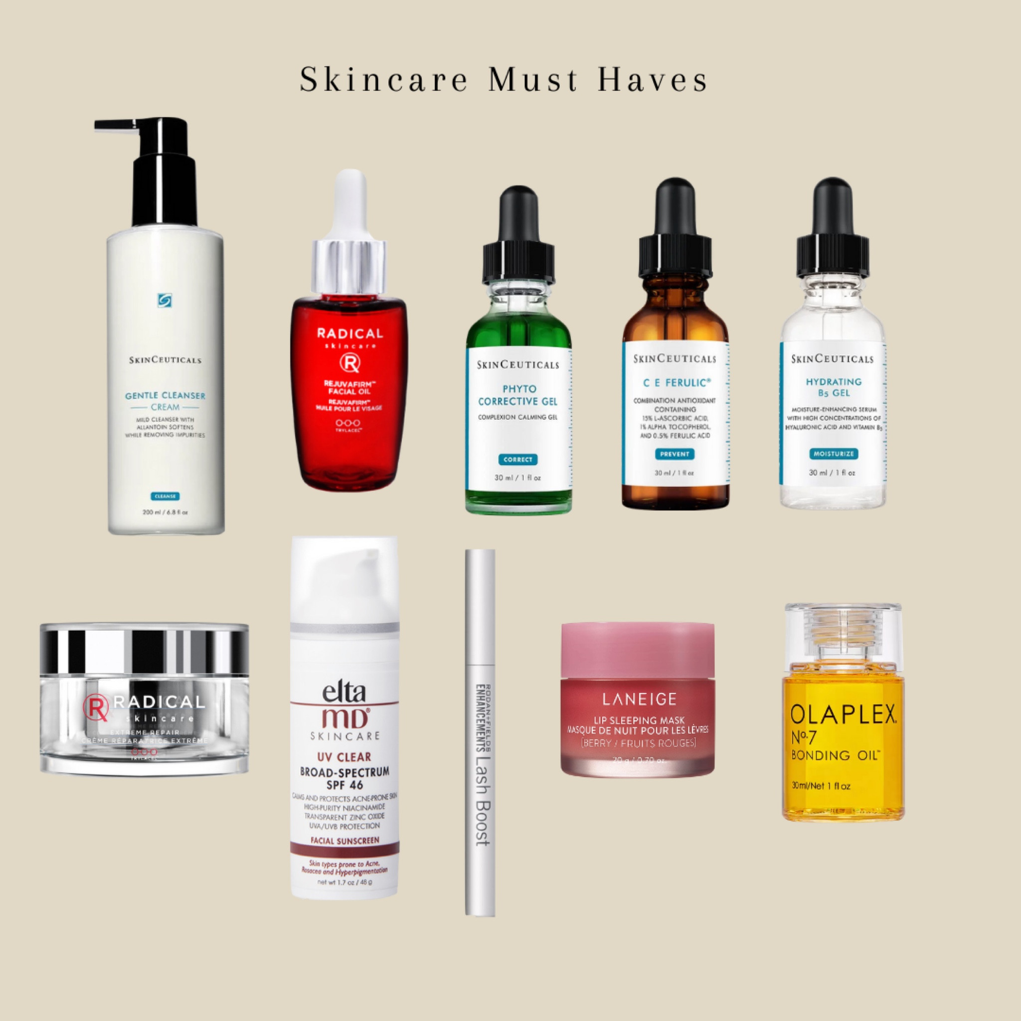 Let’s talk skincare! Medical grade skincare is WORTH IT! In order as I apply from left to right! 

#LTKbeauty