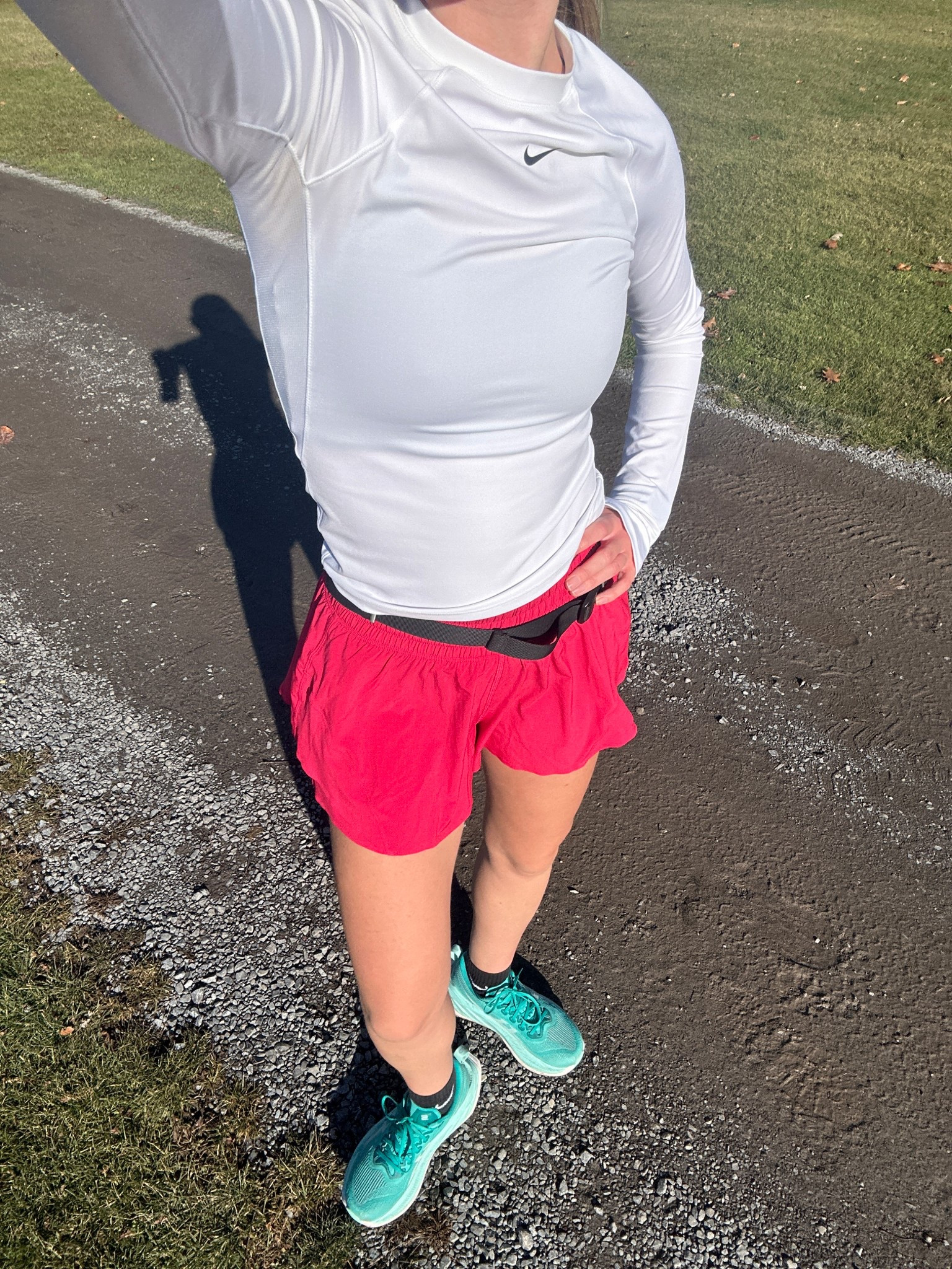 Crisp fall running outfit in my Nike dry fit long sleeve and lululemon shake it out shorts!! I’ve been loving these shorts for days it’s a little to windy out for slit running shorts:)) can’t be tooo fast and free haha😋

I wear a size xsmall in top and small in bottoms

#lululemon #lululemonrunningshorts #nike #nikerunning

#LTKfall #LTKcanada #LTKfitness