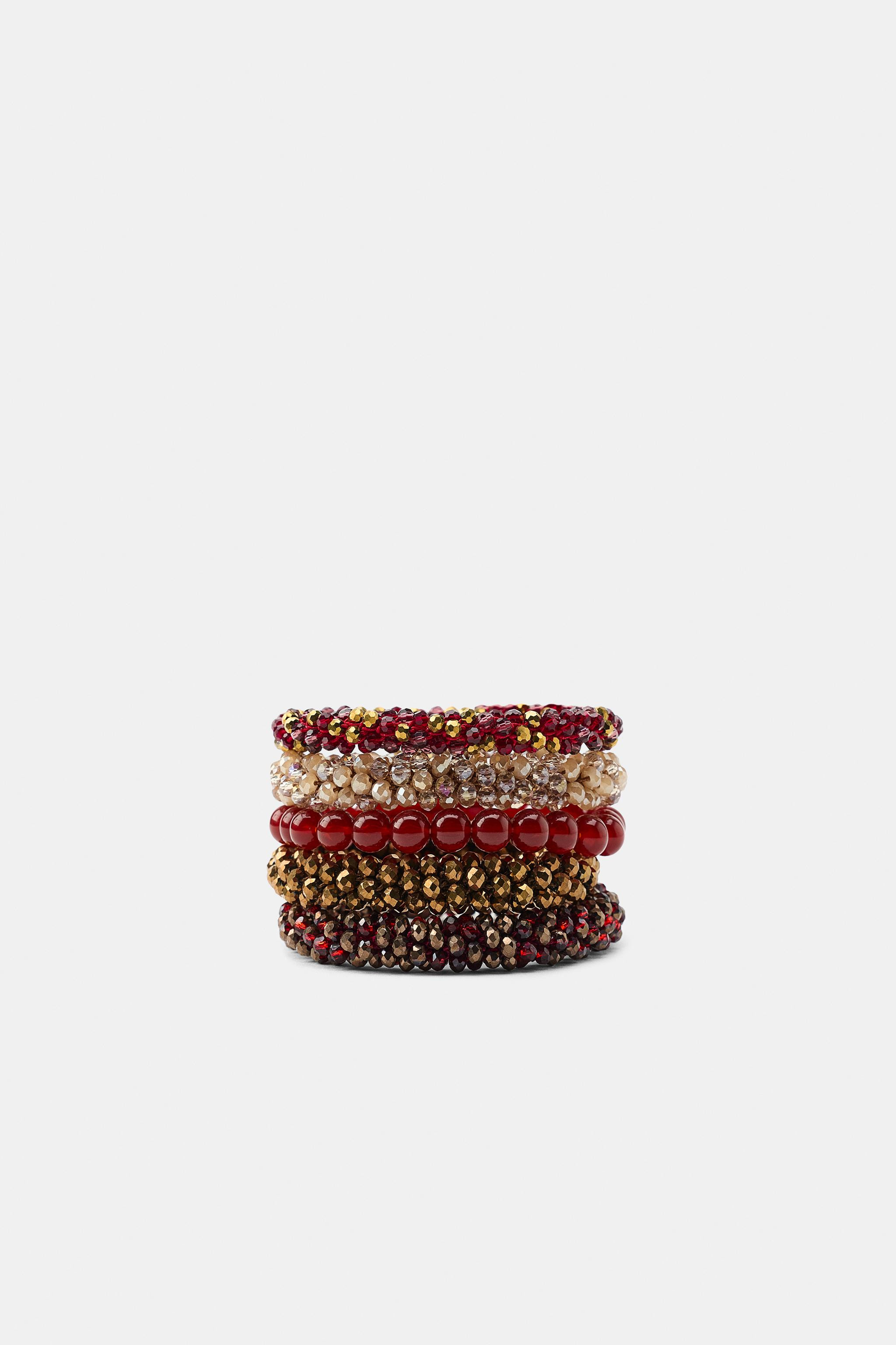 SET ELASTISCHE SCHMUCKPERLEN-ARMB\u00c4NDER | Zara DE