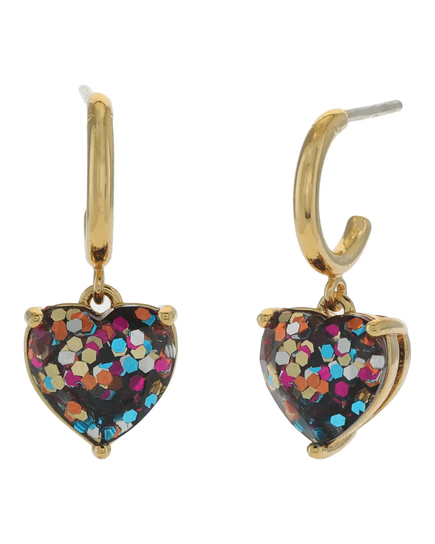 Kate Spade New York My Love Heart Huggies Earrings | Zappos