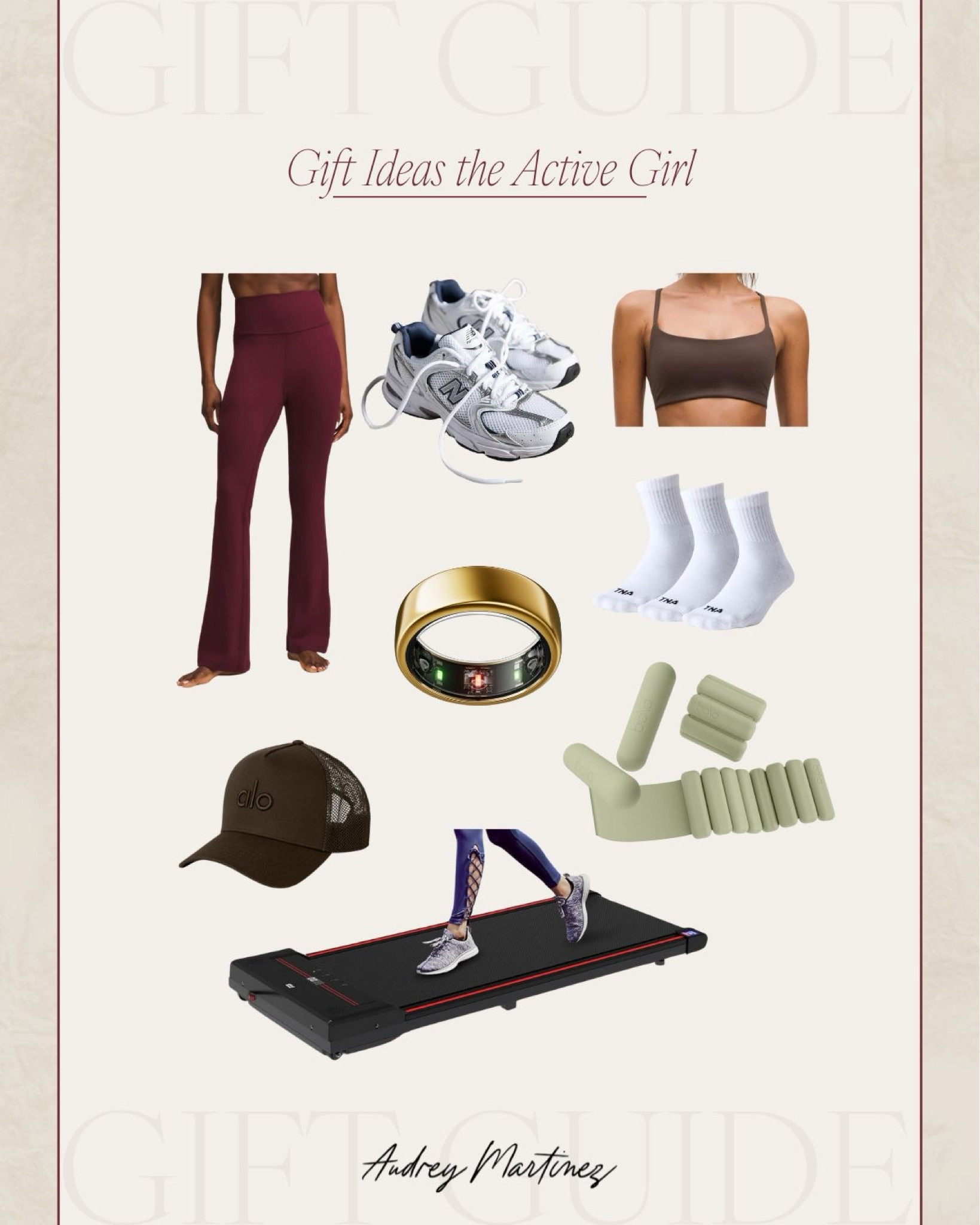 Gift guide for the active girl! Gift guide, gifts for her, Christmas.

#LTKGiftGuide #LTKActive #LTKHoliday