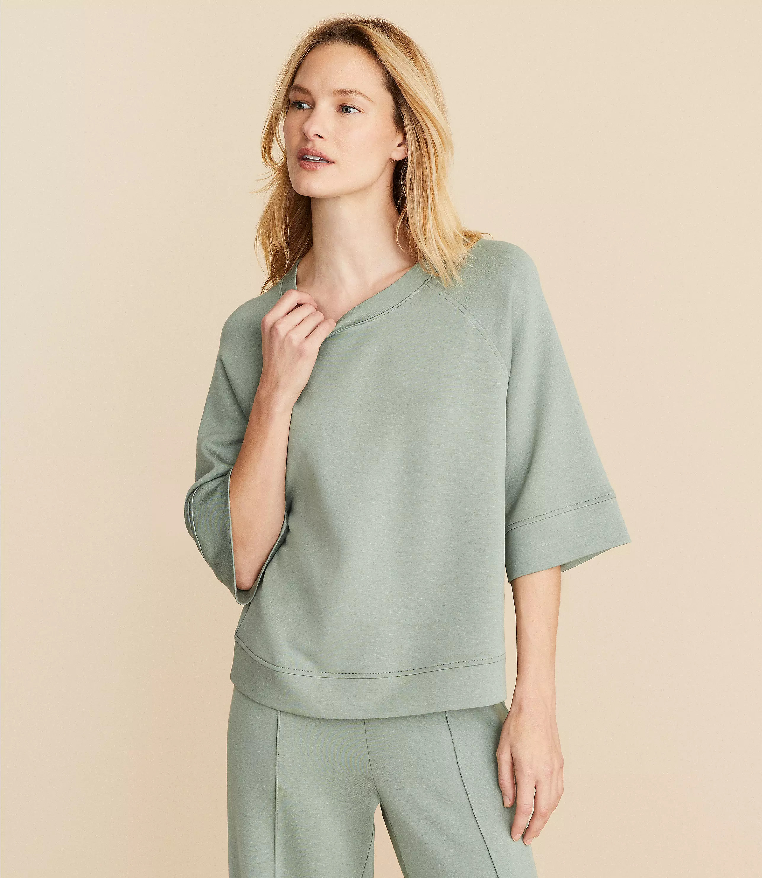 Lou & Grey Scubasoft Raglan Tee | LOFT