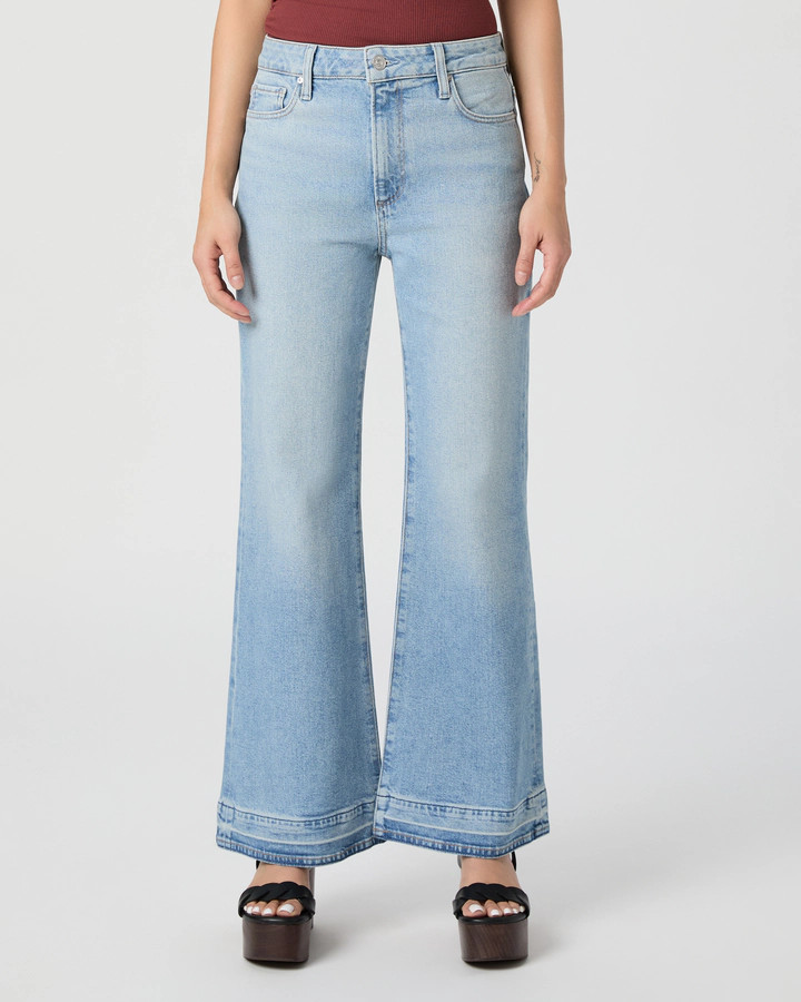 Sofia Petite Flare Jean | Paige