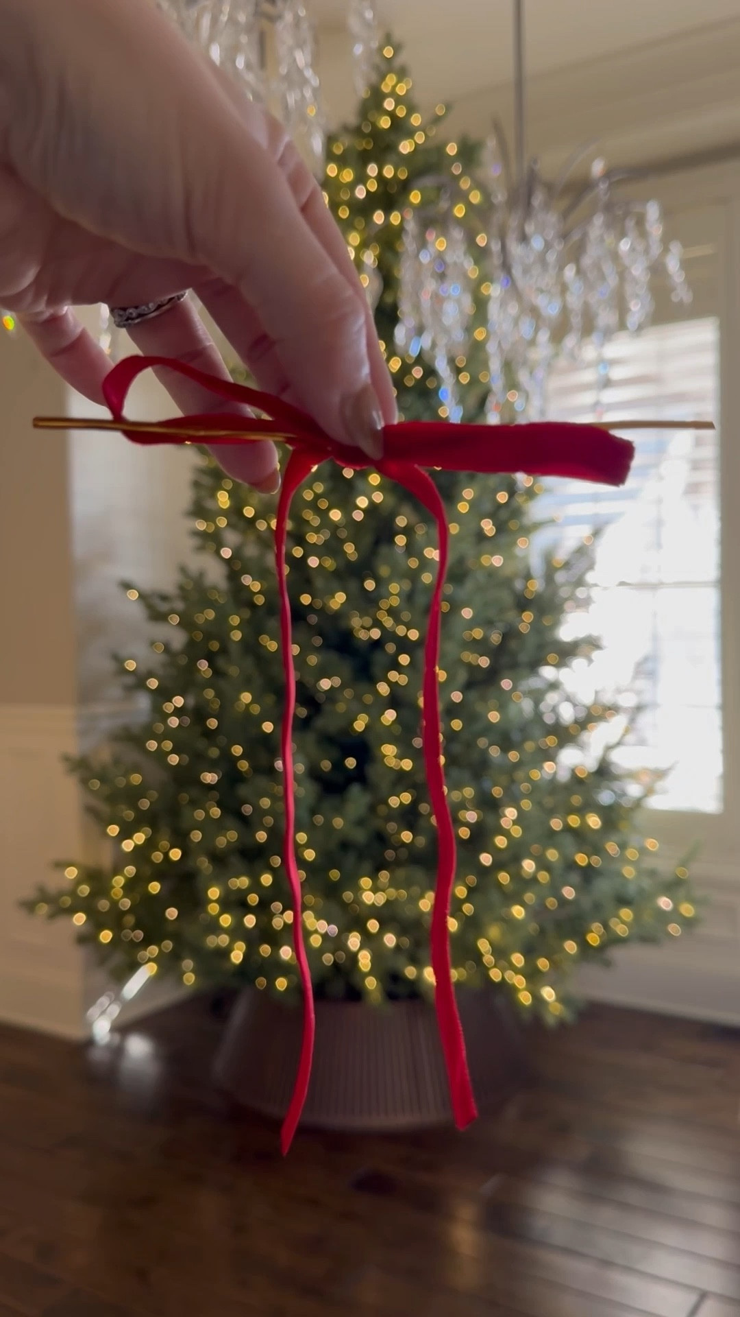 This took over a week to assemble, fluff, string lights, add mirrors for twinkle and some red bows but our 10’ (kid-friendly!) tree is finally complete!

Cant wait for our family to fly in from London to see it ❤️

Christmas tree decor, red velvet bows, Christmas inspo, large twinkle tree, holiday home

#LTKSeasonal #LTKHoliday #LTKvlog