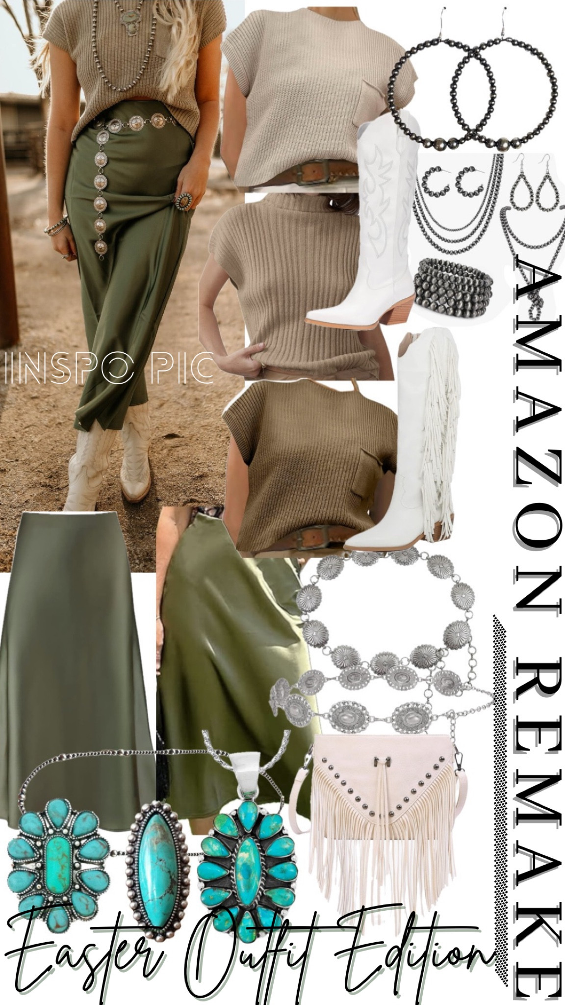 Easter Outfit Inspiration✨ 

Amazon Outfit Remake | Pinterest Inspired 

#LTKstyletip #LTKfindsunder100 #LTKmidsize
