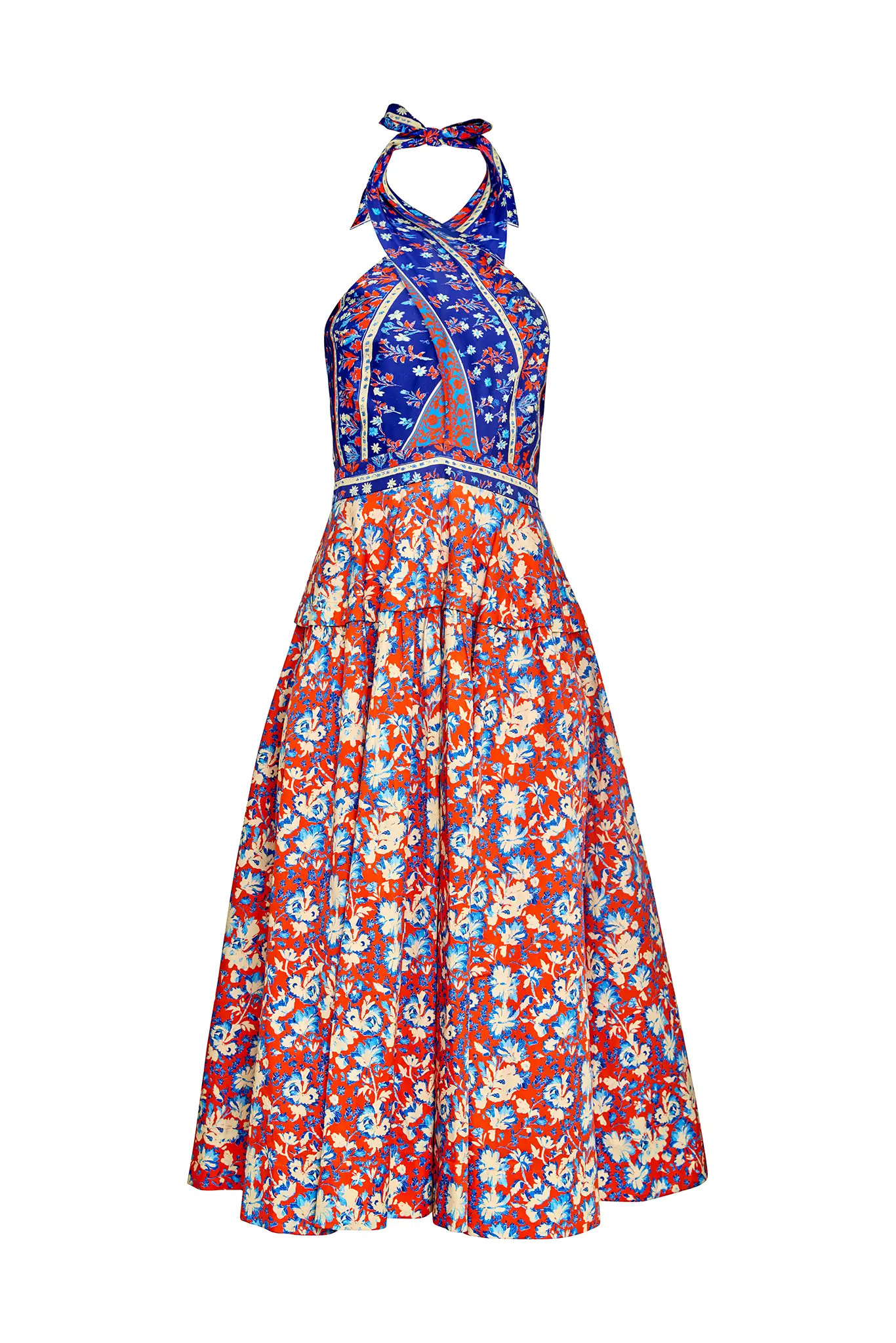 Bellamy Dress | Criss Cross Halter Dress | Hunter Bell | Hunter Bell