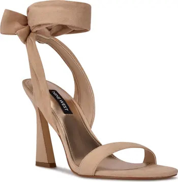 Nine West Kelsie Ankle Tie Sandal (Women) | Nordstrom | Nordstrom