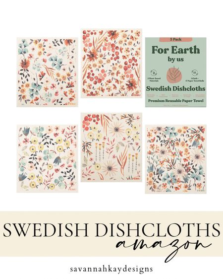Cutest Swedish dishcloths from @amazon #dishcloth #papertowel #swedish #amazon 

#LTKunder50 #LTKhome