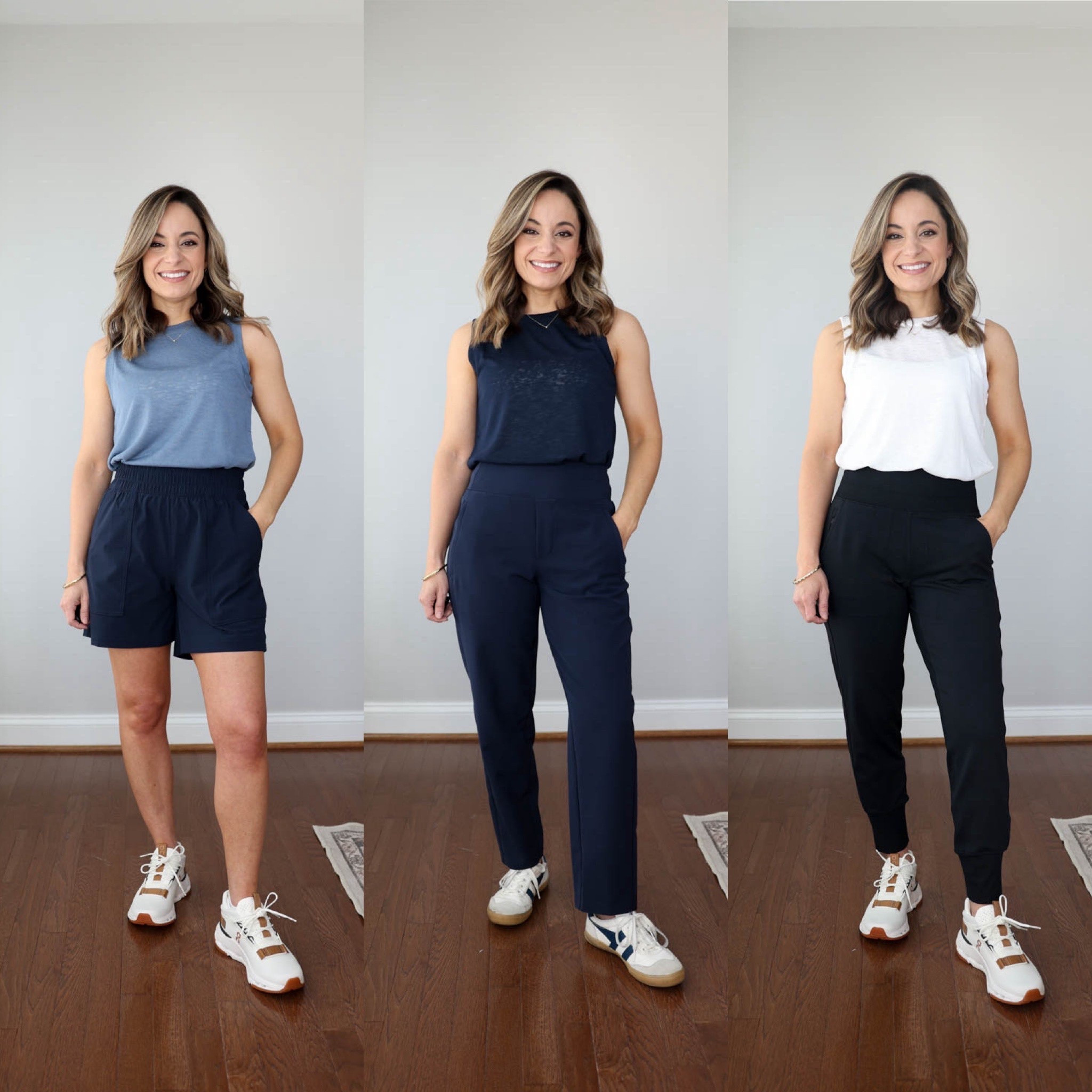 A few of my favorites to shop during the @athleta Friends and Family Sale! Take 30% off everything now through 3/23. 

Wayfind High Rise 5” Shorts: XXS 
Breezy Tank Top: XXS shown in shadow, navy, and white 
Endless Pants: Petite 0 
Venice Joggers: Petite XXS 

#athletapartner #powerofshe



#LTKPetite