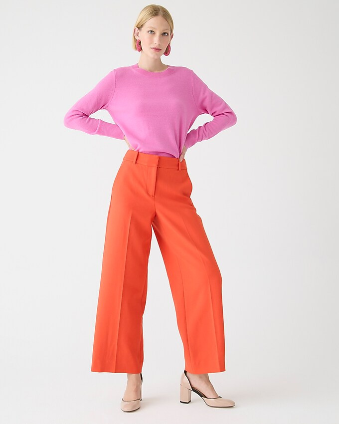Sydney wide-leg pant in four-season stretch | J. Crew US