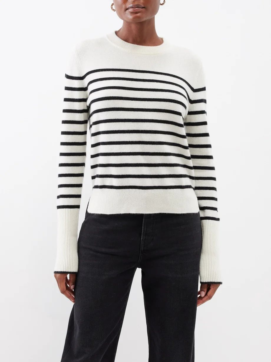 Striped cashmere sweater | Matches (US)