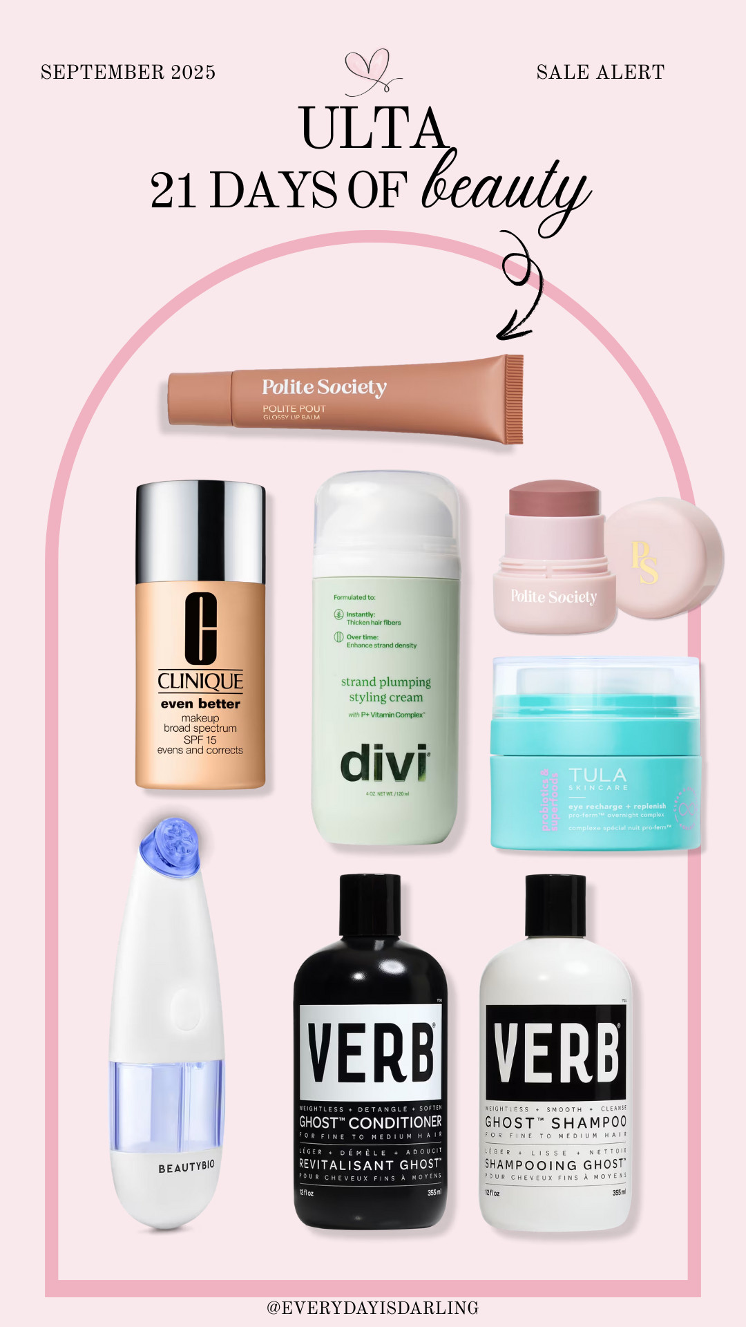 Last day of Ulta's 21 Days of Beauty Sale!  

 #LTKSaleAlert #LTKBeauty