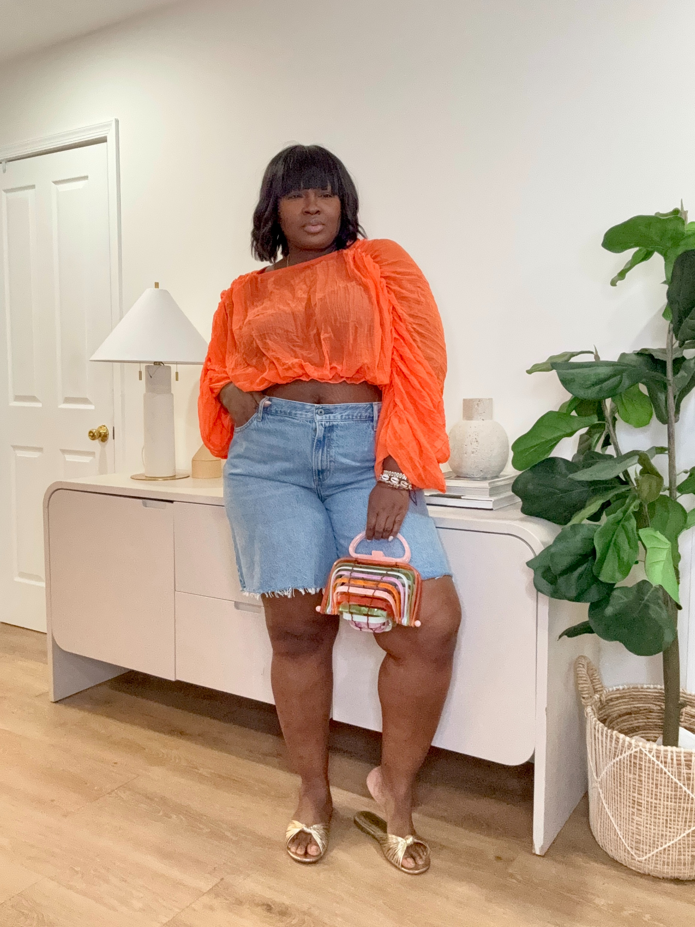 The color brings life to your outfit, while the flowy bell sleeves add movement and elegance. It instantly upgrades basic pieces like denim shorts, so you get more looks without buying more clothes. #summeroutfitideas #plussizefashion #colorfulstyle #denimshorts #statementtop #ltkfashion #everydaystyle #boldstyle #casualchic #amazonfashionfinds 

 #LTKootd #LTKSeasonal #LTKSaleAlert
