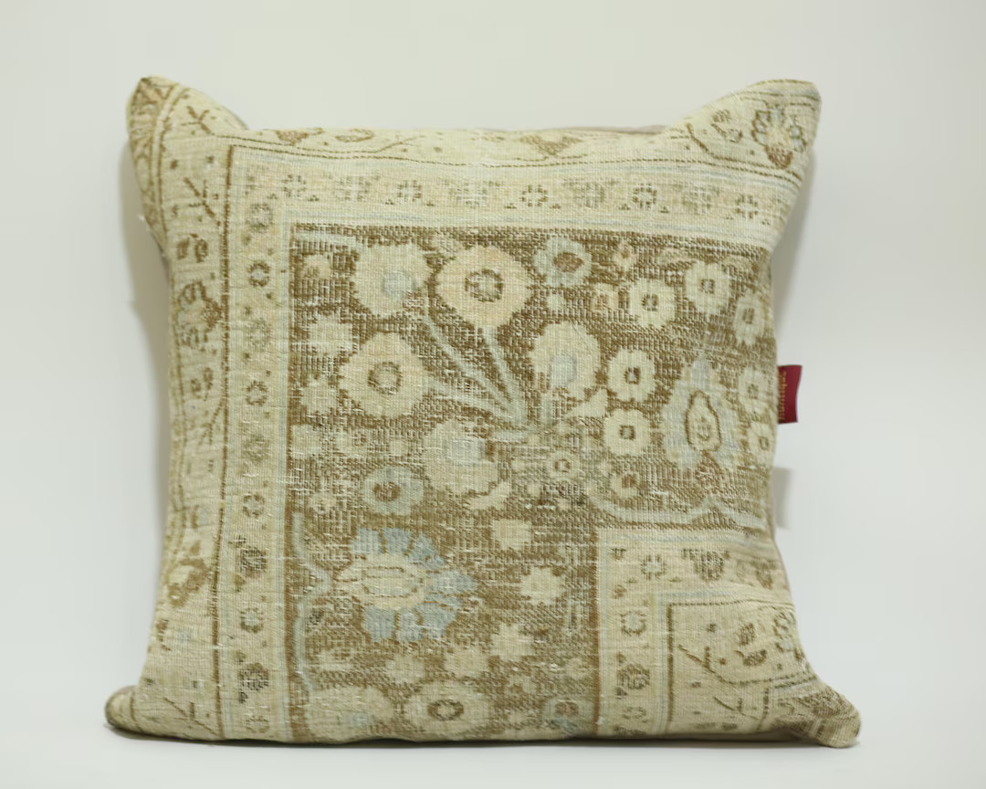 Ethnic Kilim Pillow, 24x24 Pillow Cover, Turkish Kilim Pillow, Decorative Throw Pillow, Home Deco... | Etsy (US)