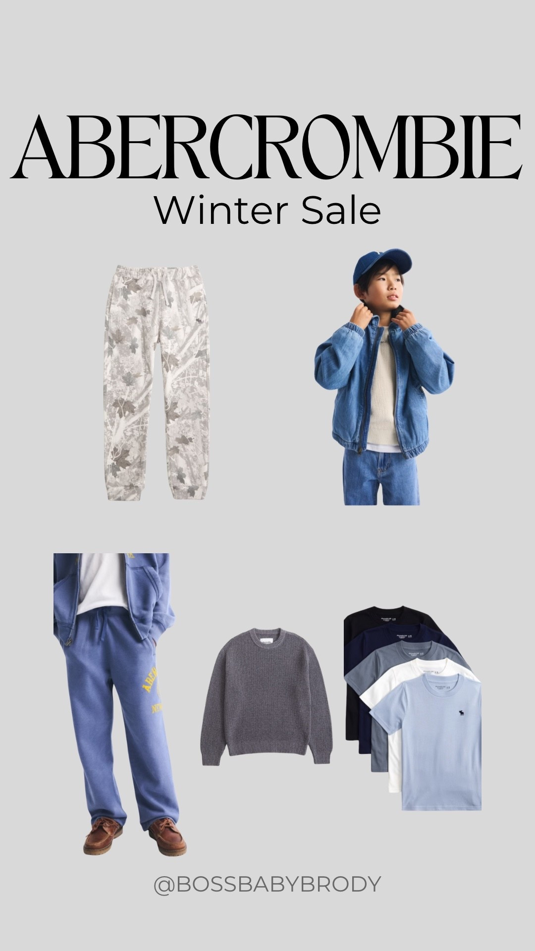 Abercrombie and Fitch winter sale! Get up to 50% off styles! 

#LTKKids #LTKU #LTKFindsUnder100