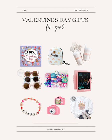 Valentine’s Day gifts for girl // gifts for girls // accessories // kids // personalized gifts 

#LTKfamily #LTKkids #LTKSeasonal