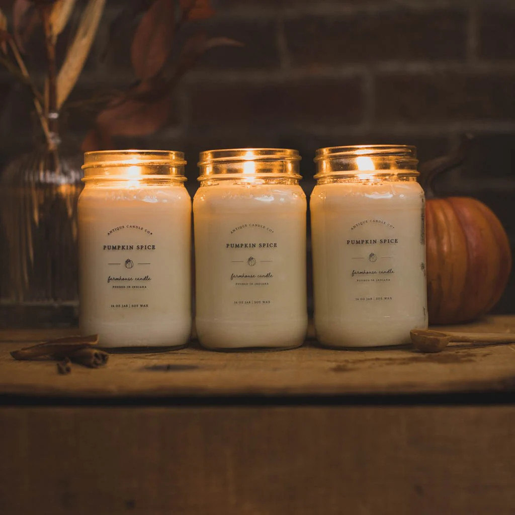 Pumpkin Spice Bundle of Three | Antique Candle Co.