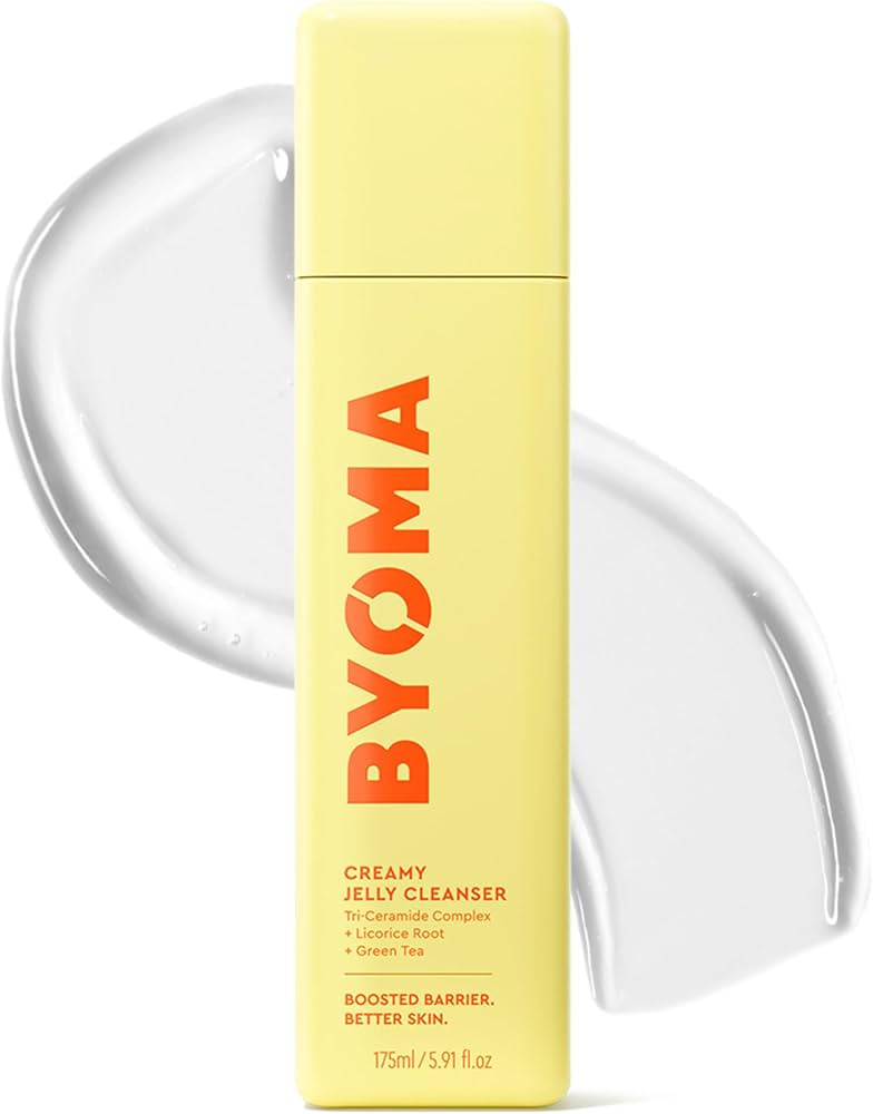 BYOMA Creamy Jelly Cleanser - Hydrating Facial Cleanser for Skin Barrier Repair -Tri-Ceramide Fac... | Amazon (US)