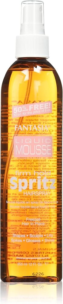 Liquid Mousse Spritz Spray Firm Hold, 10 Fl Oz | Amazon (US)