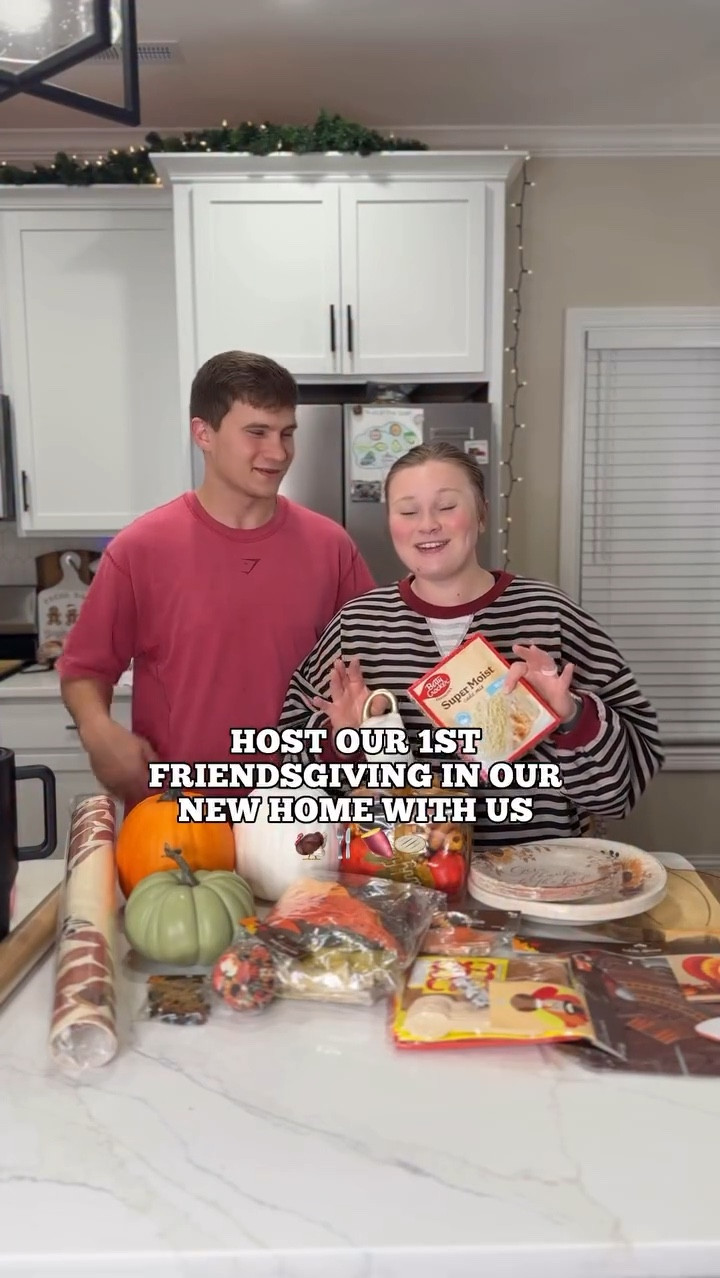 Last year was our first year hosting Friendsgiving, so this is our 2nd year hosting but 1st year in our new home! We loved having friends together eating some delicious food and enjoying each others company!! I look forward to this every year now😊🥰 we were up til 1am the night before getting ready! #friendsgiving #cooking #thanksgiving #freinds #fun 

#LTKootd #LTKfoodie #LTKmomlife