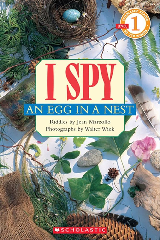 I Spy an Egg in a Nest (Scholastic Reader, Level 1) | Amazon (US)
