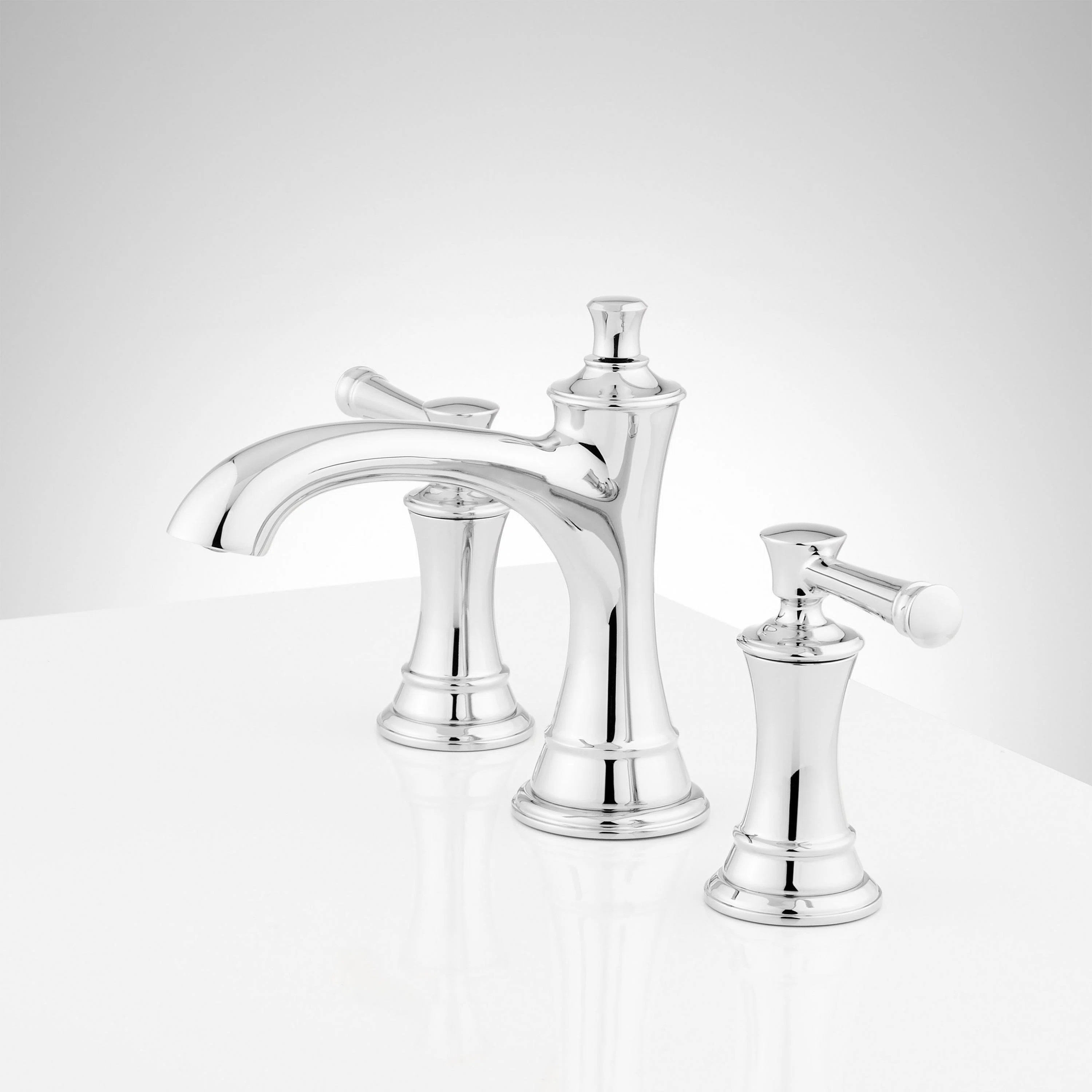 Signature Hardware Beasley 1.2 GPM Widespread Bathroom Faucet with Pop-Up Drain Assembly & Review... | Wayfair North America