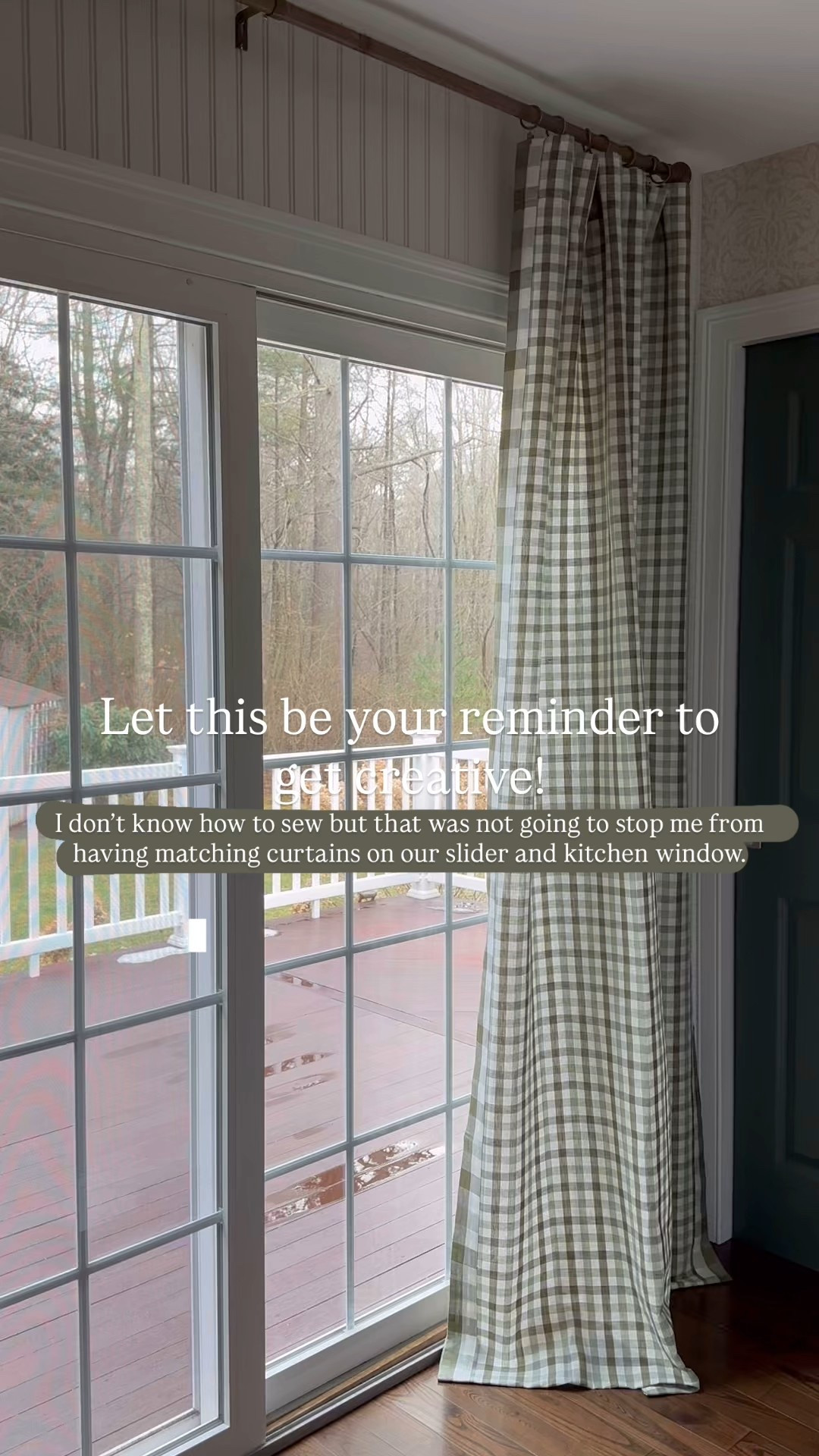 These gingham curtains have made our kitchen feel so much cozier.

#LTKHome