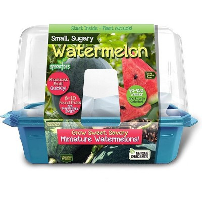 Grow Your Own Watermelons, Premium Plant Seeds for Indoor Planting & Outdoor Gardening, Mini Live Sweet & Delicious Watermelon Plants Weigh 6-10 lbs | Target