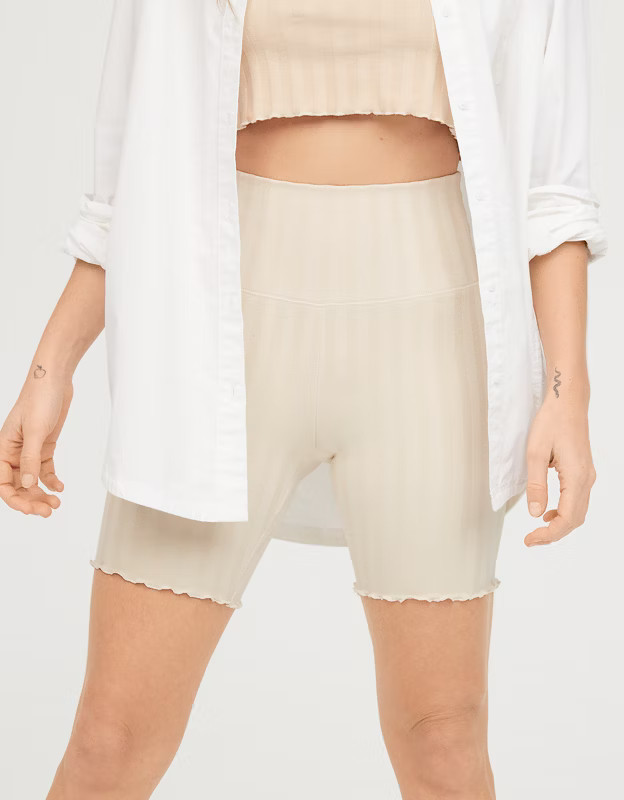 OFFLINE By Aerie OG Groove 7" Bike Short | American Eagle Outfitters (US & CA)