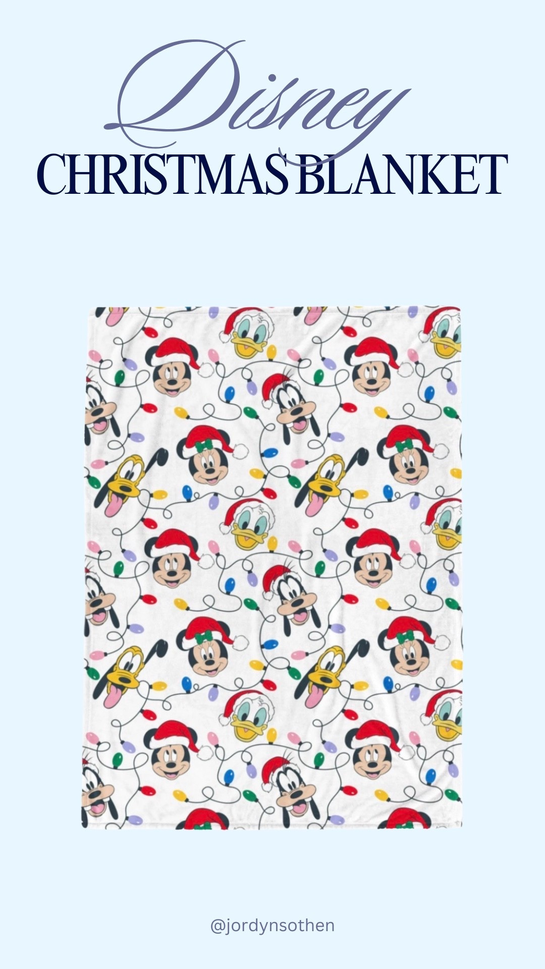 Disney Christmas lights character blanket❤️ Disney gift ideas, Amazon gift guide, affordable gifts, Disney store, Disney merch #disney

#LTKGiftGuide #LTKHoliday #LTKSeasonal