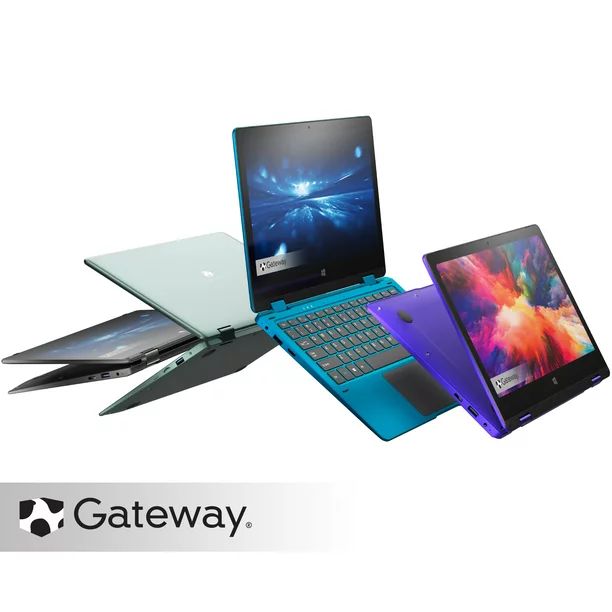 Gateway 11.6" 2-in-1 Convertible Notebook, HD, Intel® Celeron®, Dual Core, 4GB Memory 64GB Stor... | Walmart (US)