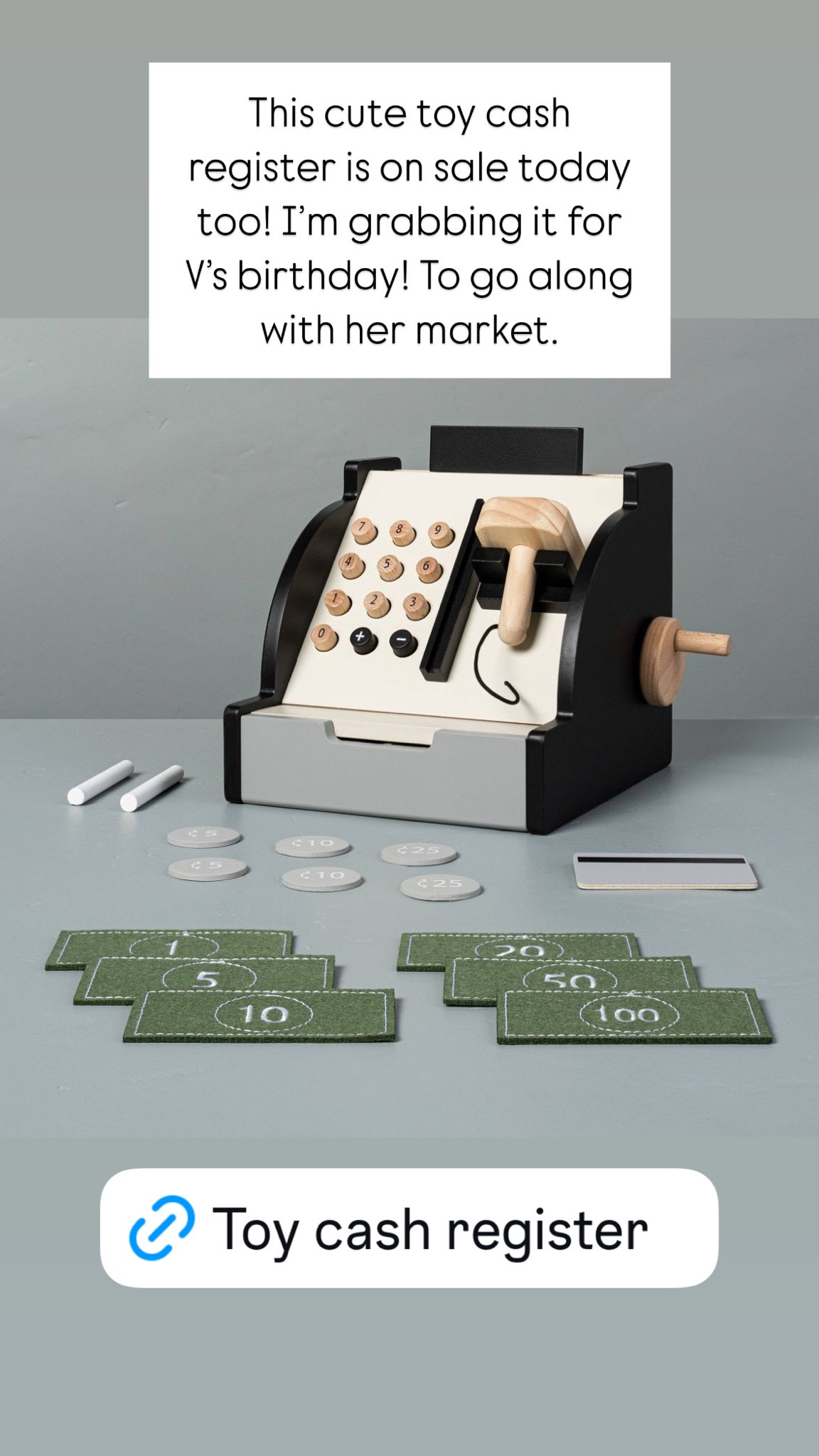 Toy cash register on sale at target!🎯 

#LTKFamily #LTKParties #LTKKids