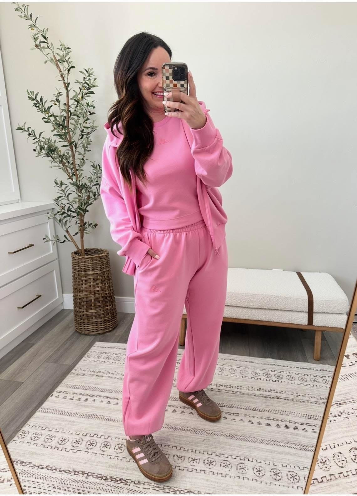 #ad Obsessed with my new adidas outfit! So comfy and the prettiest pink! Shoes are so cute and comfy too!

Neutral, active, joggers 

Follow my LTK @nestinginneutral on the @shop.LTK app to view this post and get my exclusive app-only content! @adidas 
#adidaspartner
#createdwithadidas 
#liketkit 
@shop.ltk


#LTKActive #LTKSaleAlert #LTKTravel