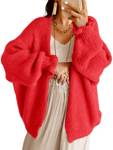Saodimallsu Womens Oversized Cardigan Sweaters Fall Chunky Long Cardigans | Amazon (US)