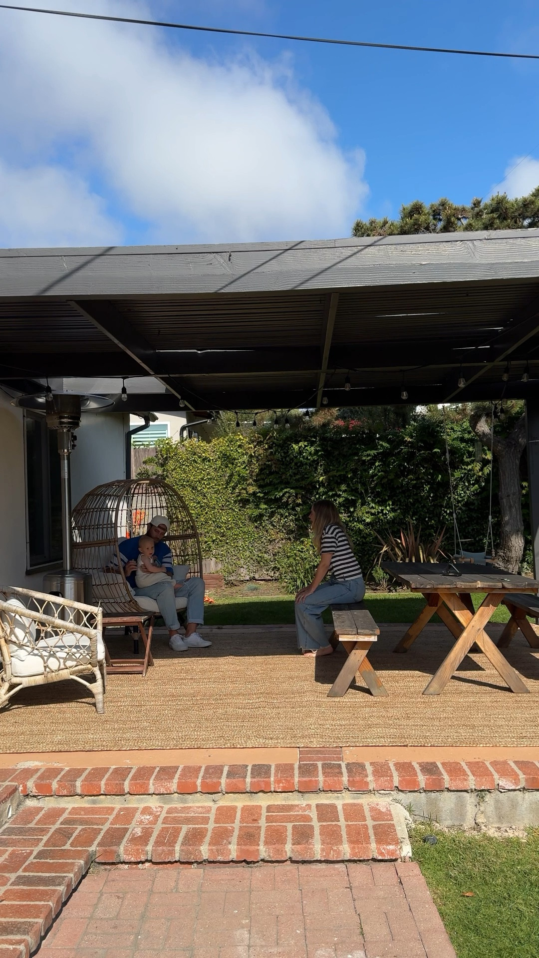 Renter friendly patio upgrade! We got the 12x15 size! 

#LTKHome #LTKSeasonal #LTKFamily