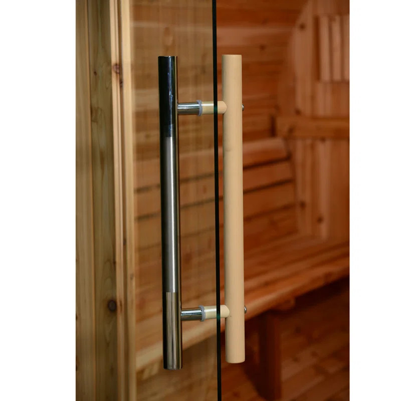 Almost Heaven Saunas Watoga 4 - Person Traditional Steam Sauna in Cedar | Wayfair North America