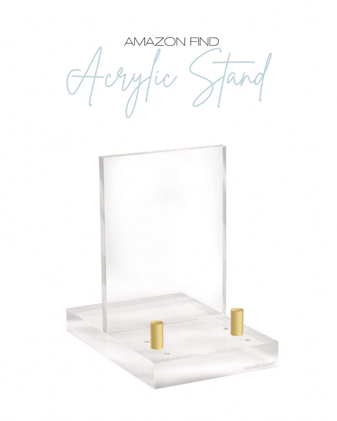 Acrylic display stand for phone, art, books  

#LTKhome #LTKSeasonal #LTKsalealert