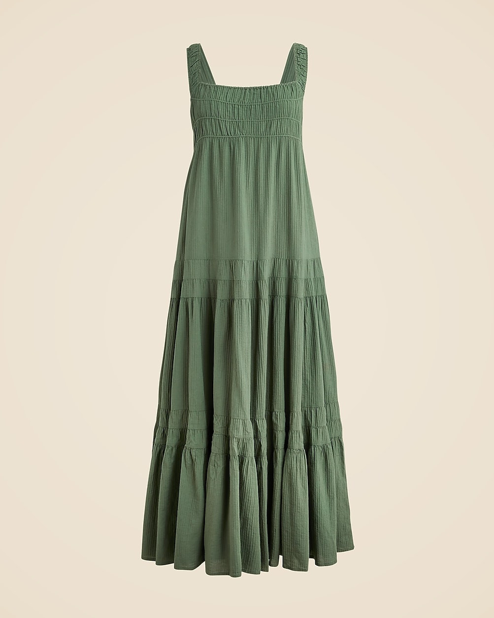 Airy gauze tiered maxi dress | J. Crew US