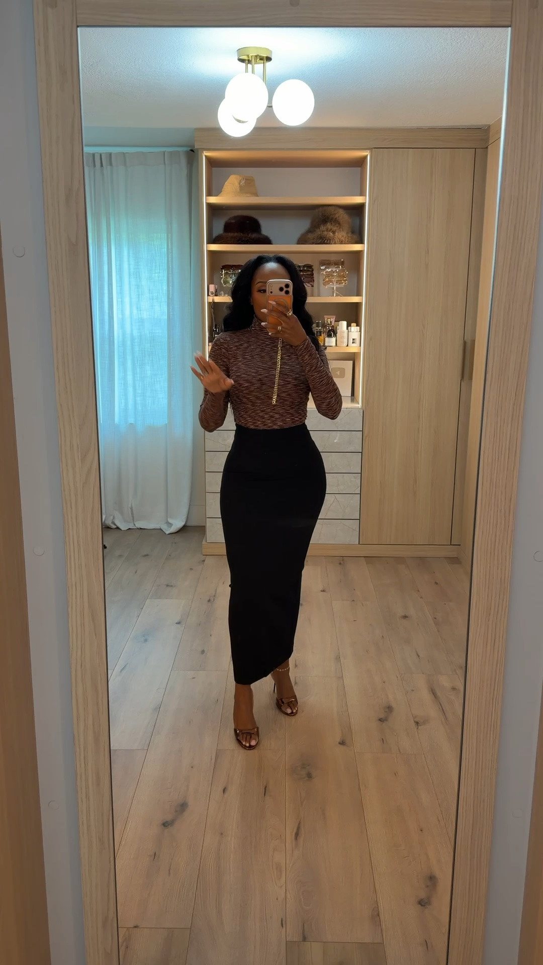 Scroll to shop! ✨ Everything from this look is linked below. 👇🏽

THE FALL WORK LOOK 🤎 This printed long sleeve top paired with a sleek black midi skirt is giving polished without trying too hard. Perfect for the office, meetings, dinner after work or anytime you want an easy elevated look.

fall work outfit, women’s workwear, office outfit ideas, business casual outfit, printed long sleeve top, black midi skirt, fitted midi skirt, fall office style, chic work outfit, professional women’s fashion, petite workwear, work to dinner outfit, elevated basics, classy fall outfit, fall fashion 2026

Wearing: Size Small | 5’4” | 140 lbs | 34D-27-40

Download the FREE LTK app & follow @kirasfashionfinds to shop all my daily finds.

#LTKPetite #LTKWorkwear #LTKStyleTip