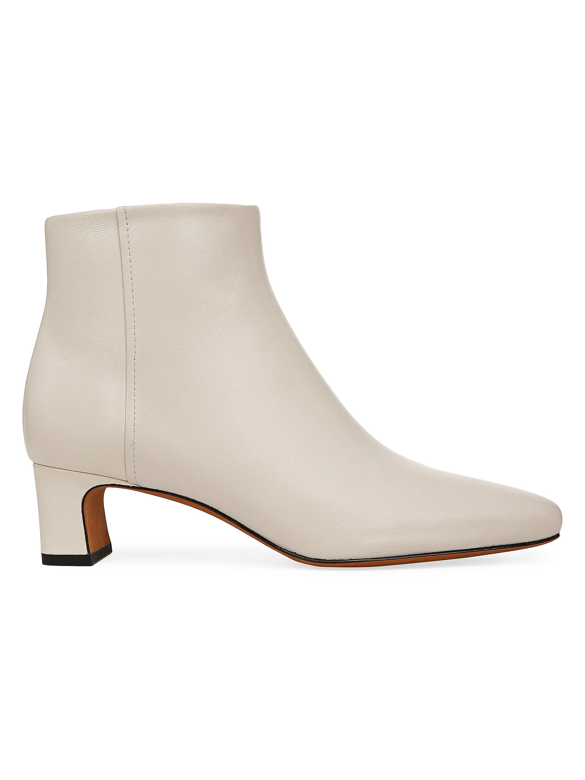 Silvana 45MM Leather Ankle Booties | Saks Fifth Avenue