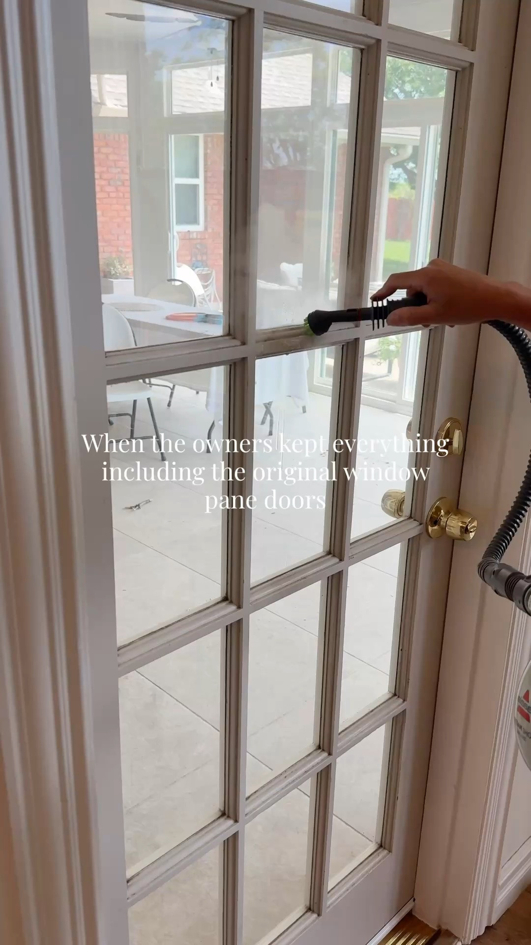 I used  my bissell stems shot to clean off these window pane doors we found in the shop. My machine has been discontinued so I linked similar options. 

These cordless Roman shades have been great for a little extra privacy and are so easy to roll up and down

#LTKHome
