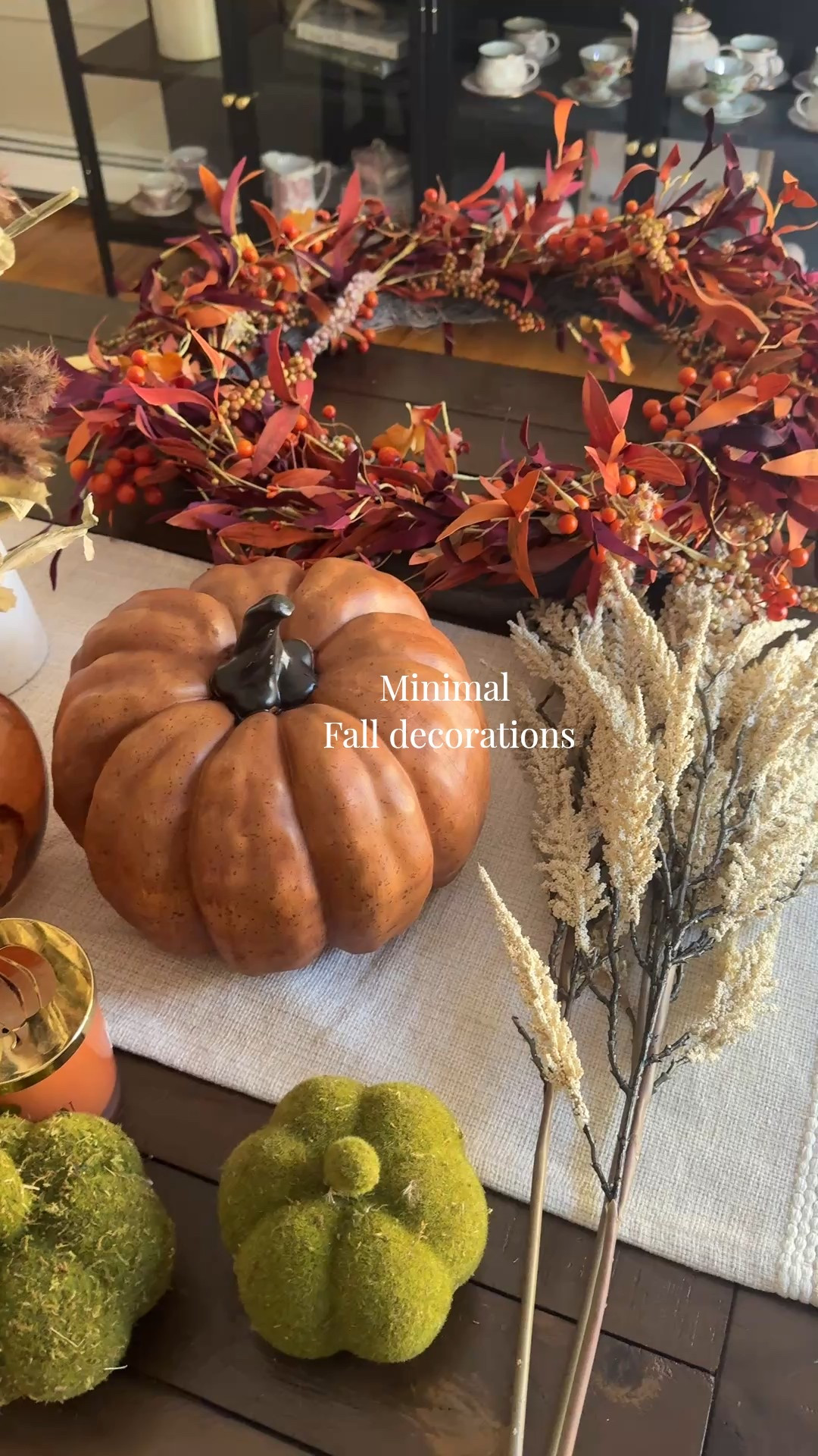 Minimal decorations for tall 

#LTKFindsUnder50 #LTKHalloween #LTKSeasonal
